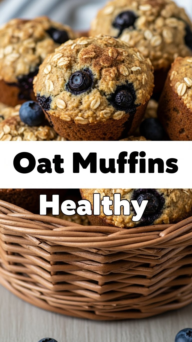 Oat Muffins Healthy