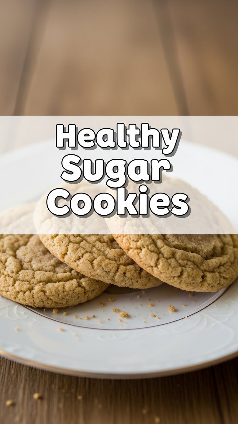 Healthy Sugar Cookies