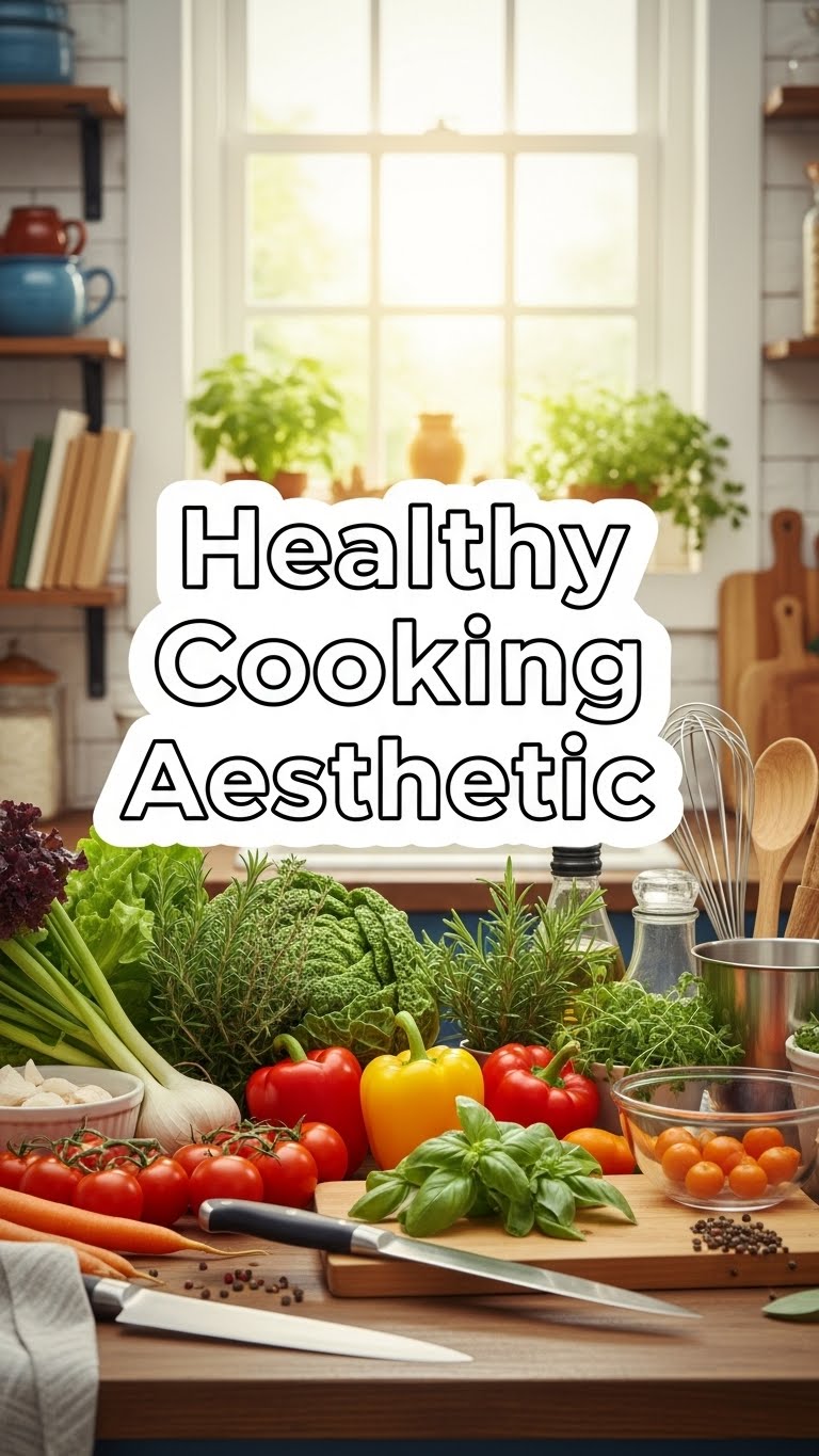 Healthy Cooking Aesthetic
