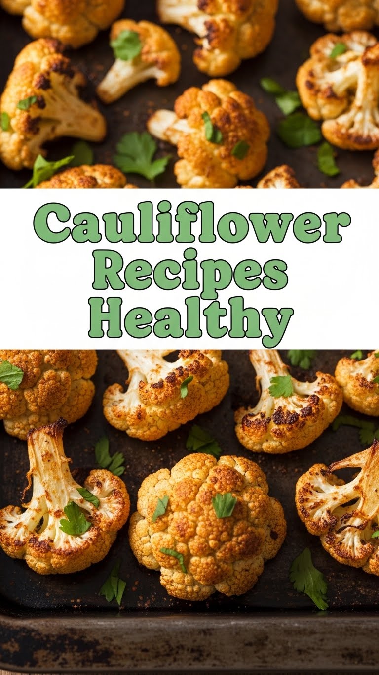 Cauliflower Recipes Healthy