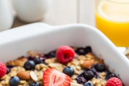 Oatmeal Bake Breakfast Healthy