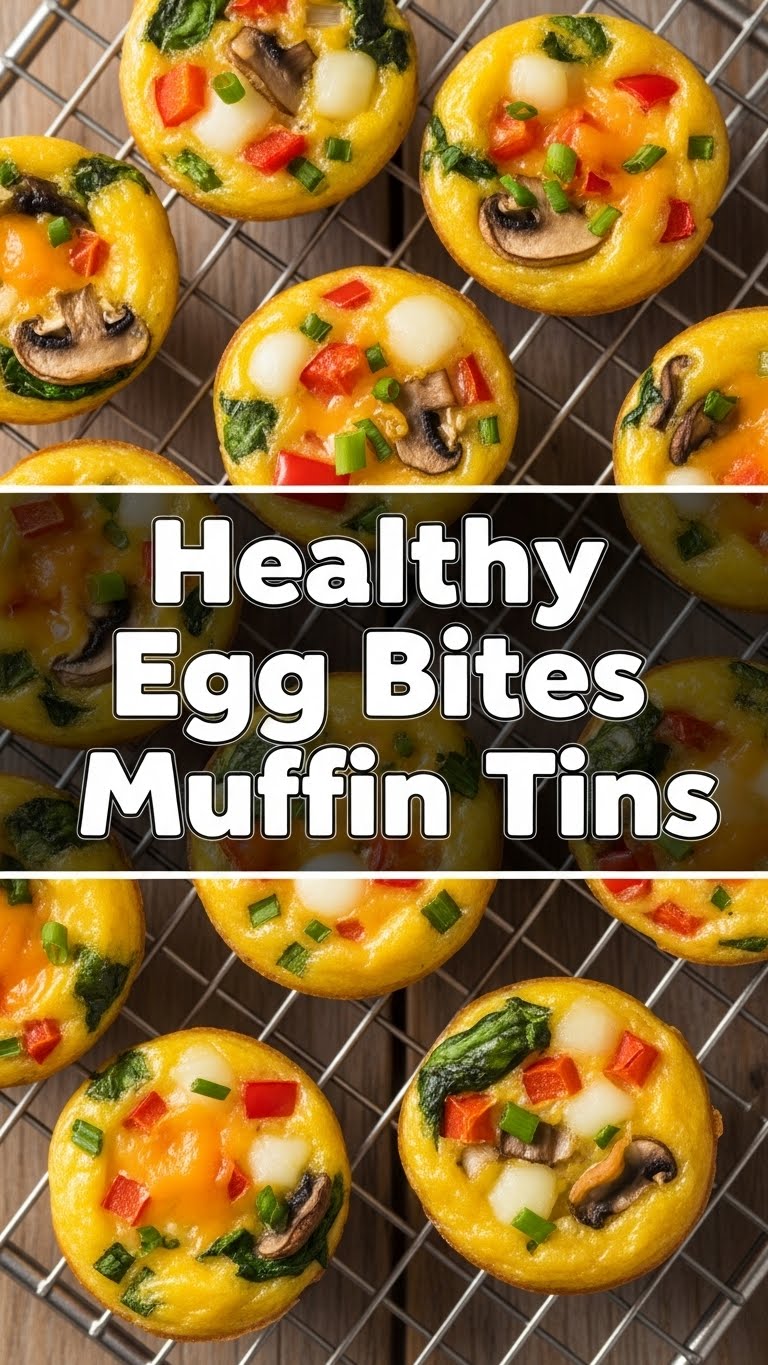 Healthy Egg Bites Muffin Tins