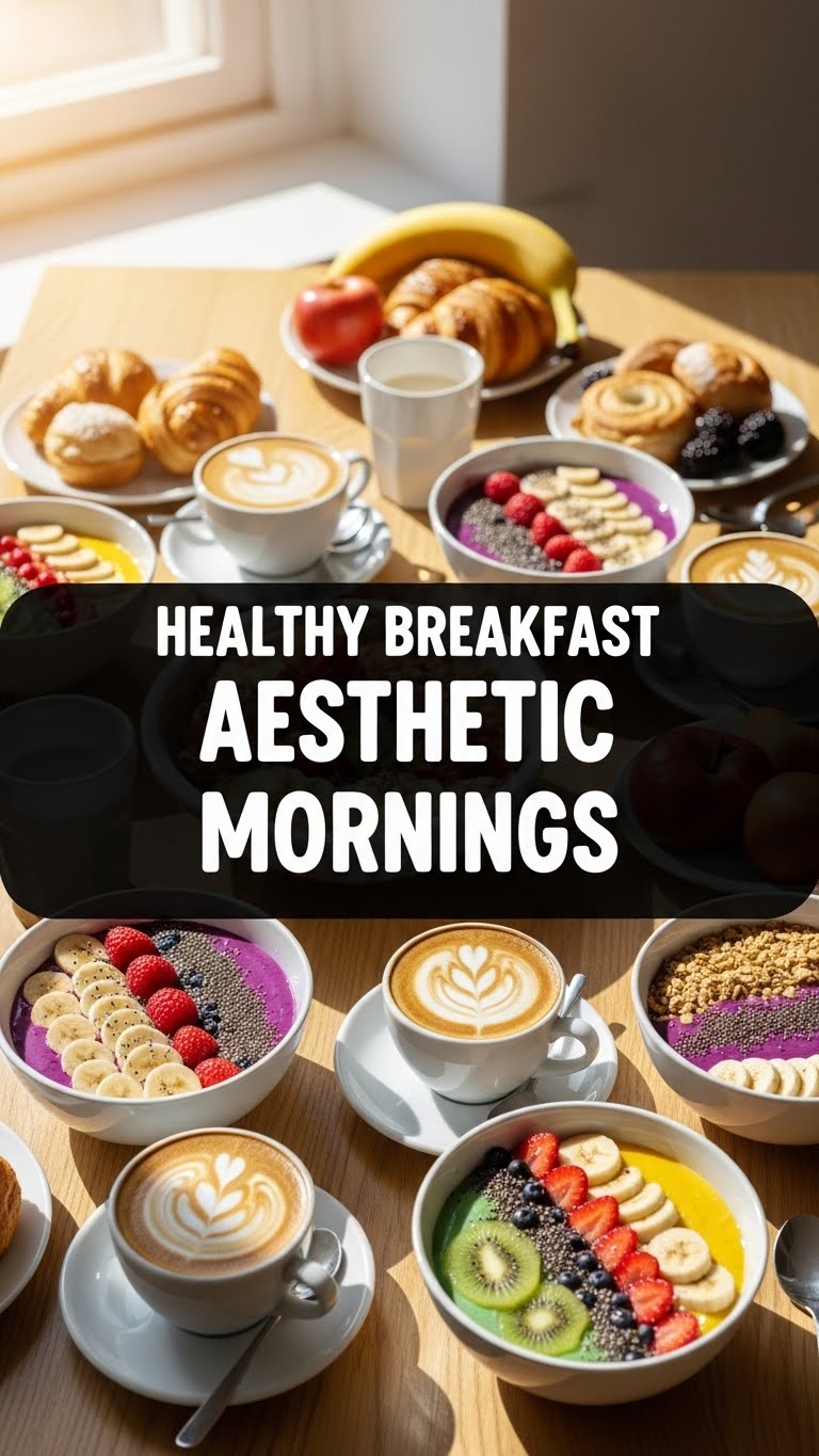 Healthy Breakfast Aesthetic Mornings
