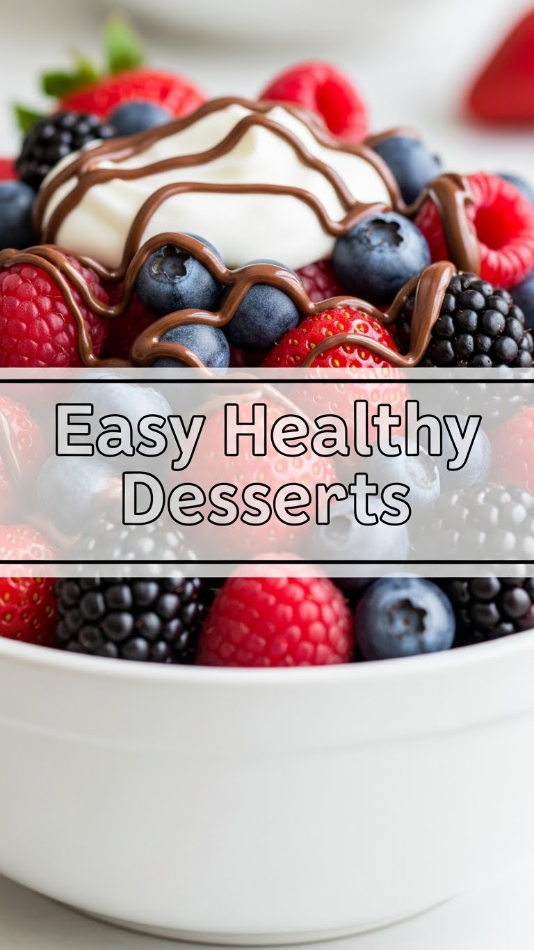 Easy Healthy Desserts