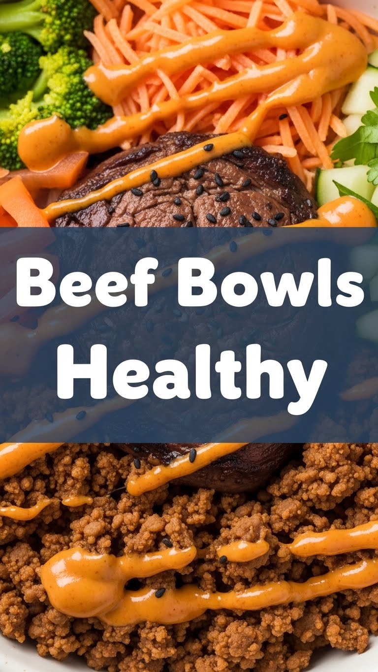 Beef Bowls Healthy