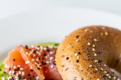 Healthy Bagel Breakfast