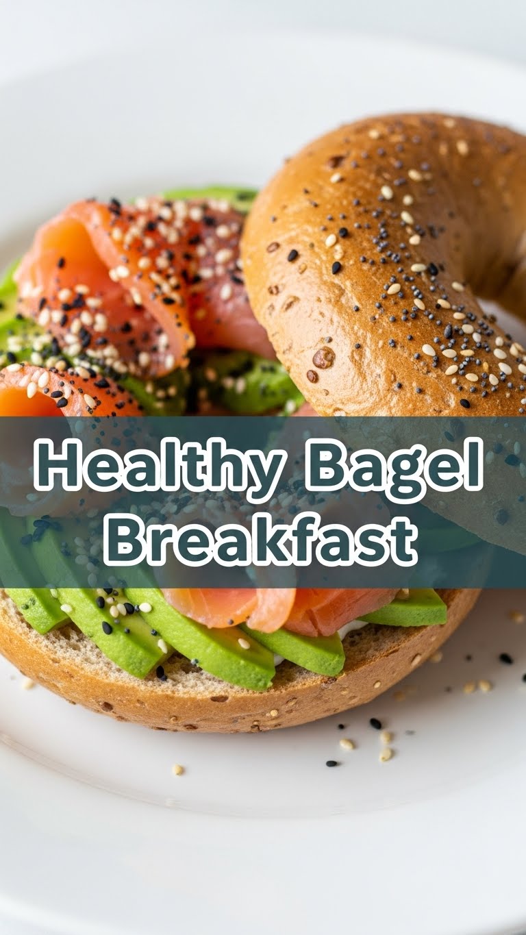 Healthy Bagel Breakfast
