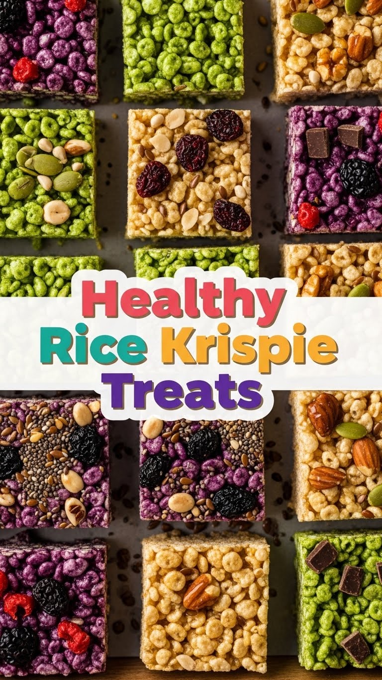 Healthy Rice Krispie Treats