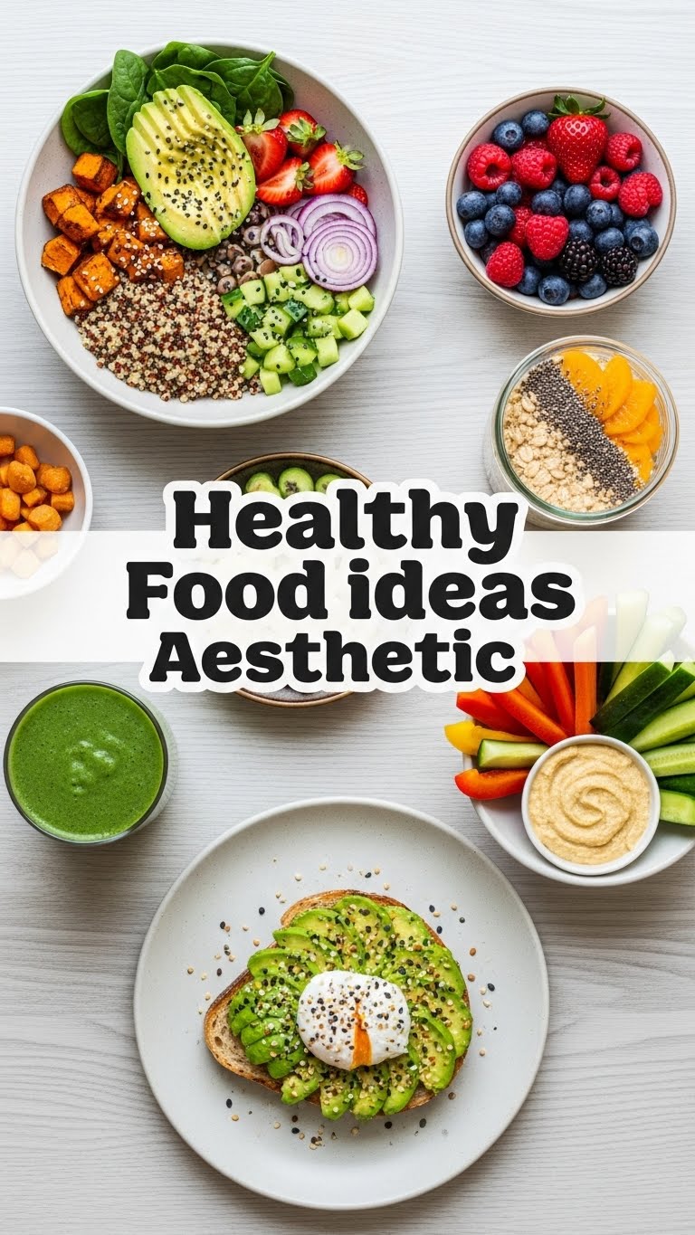 Healthy Food Ideas Aesthetic