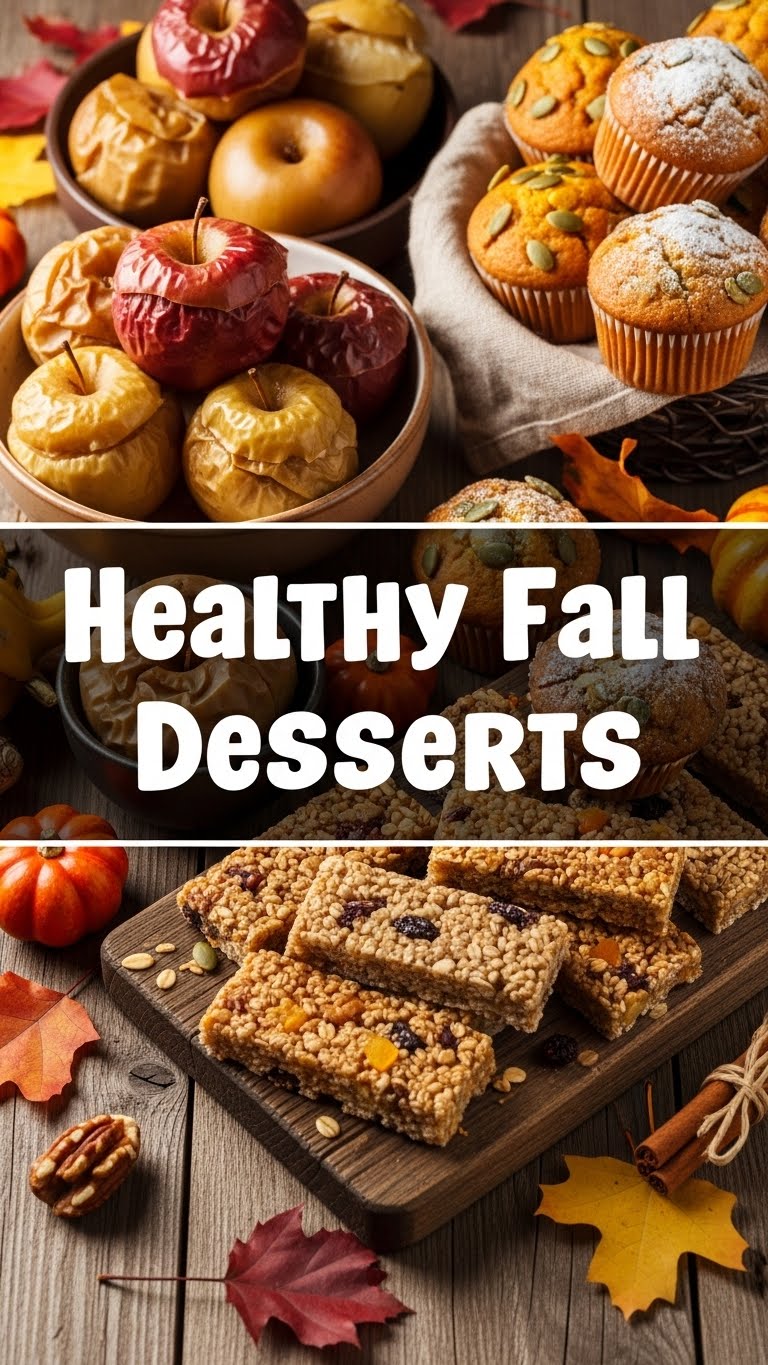 Healthy Fall Desserts