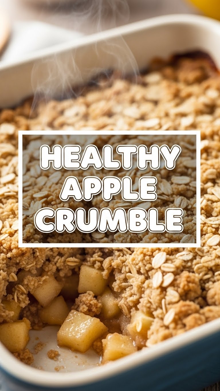 Healthy Apple Crumble