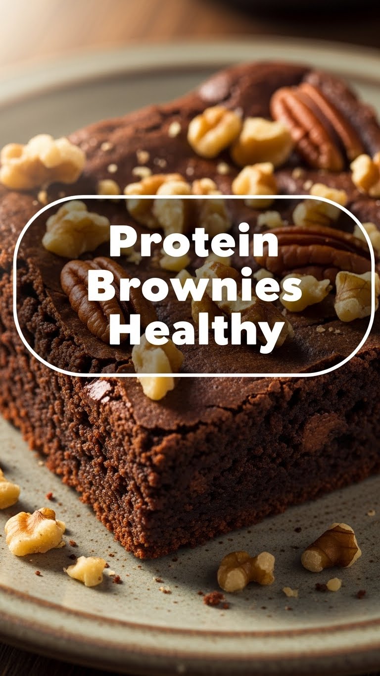 Protein Brownies Healthy