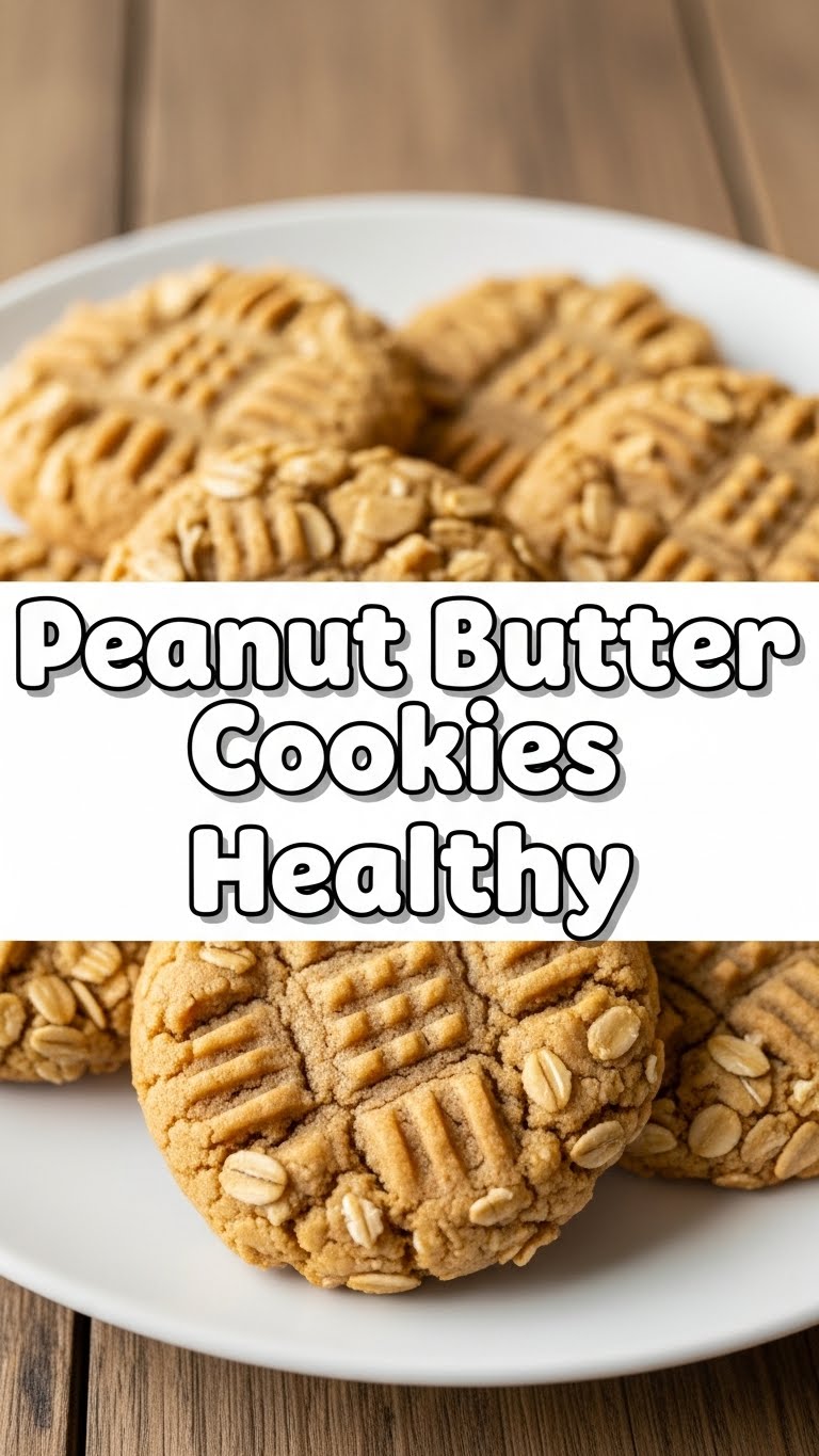 Peanut Butter Cookies Healthy
