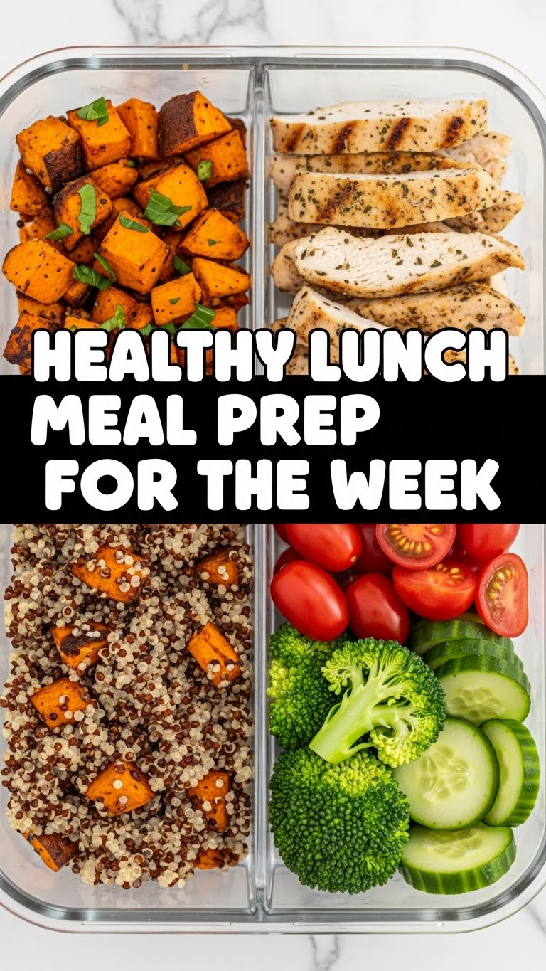 Healthy Lunch Meal Prep For The Week