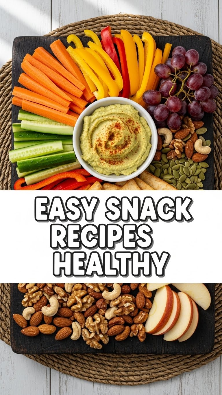 Easy Snack Recipes Healthy