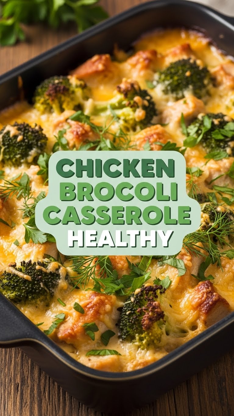 Chicken Broccoli Casserole Healthy