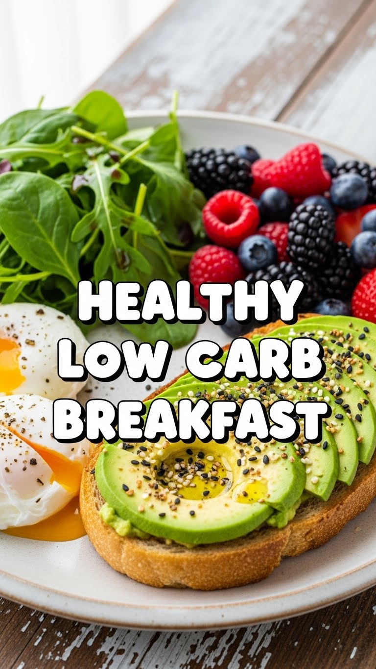 Healthy Low Carb Breakfast