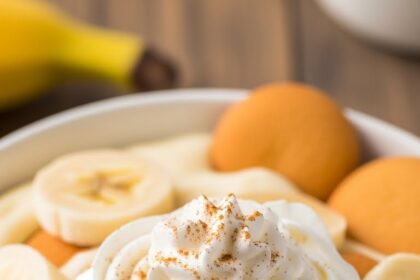 Healthy Banana Pudding