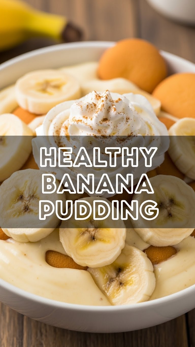 Healthy Banana Pudding