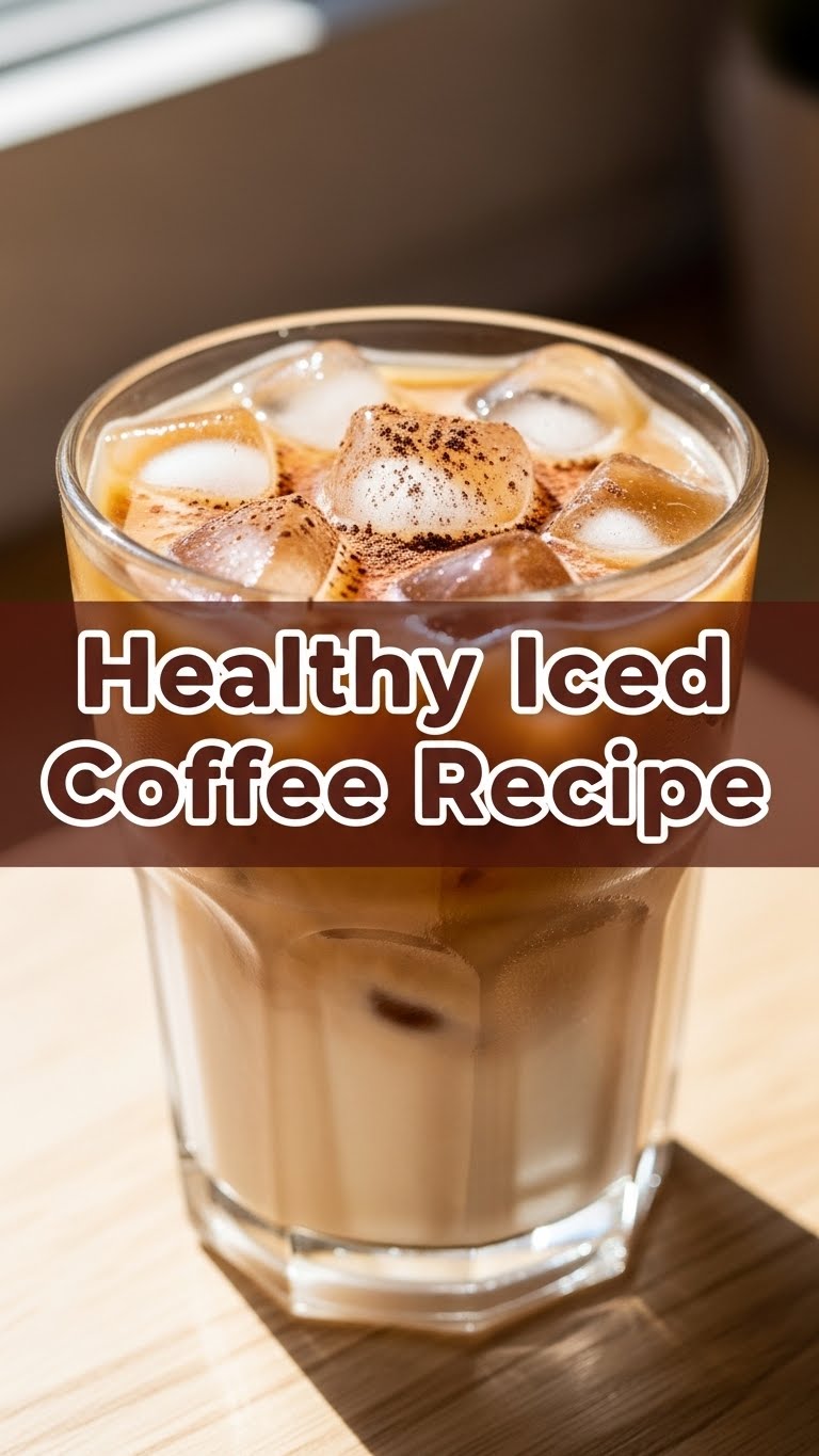 Healthy Iced Coffee Recipe