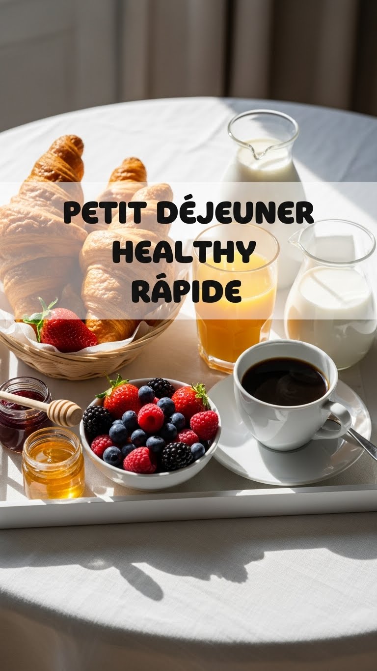 Petit Dejeuner Healthy Rapide