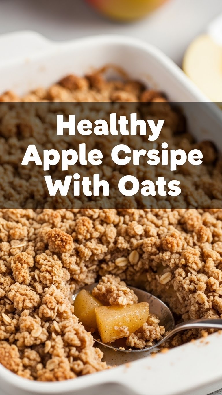 Healthy Apple Crisp Recipe With Oats