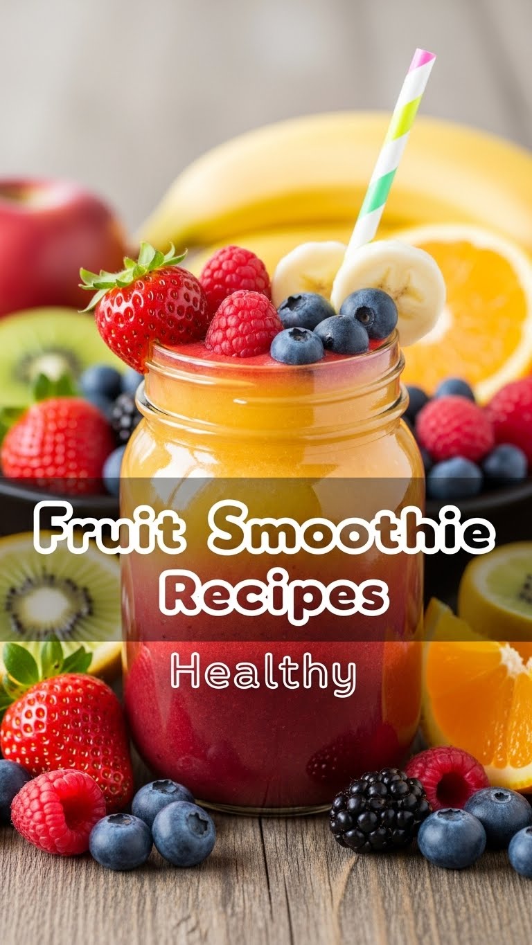 Fruit Smoothie Recipes Healthy