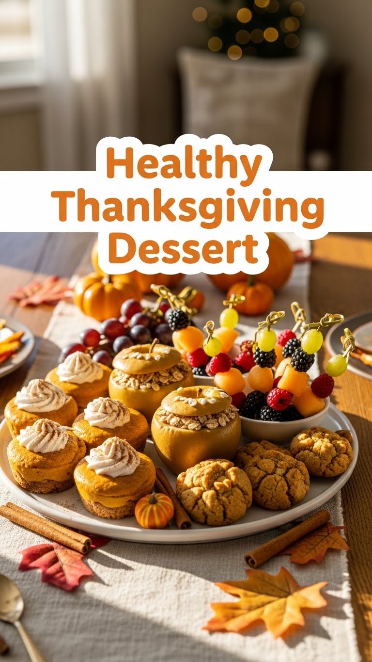 Healthy Thanksgiving Dessert