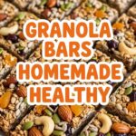 Granola Bars Homemade Healthy