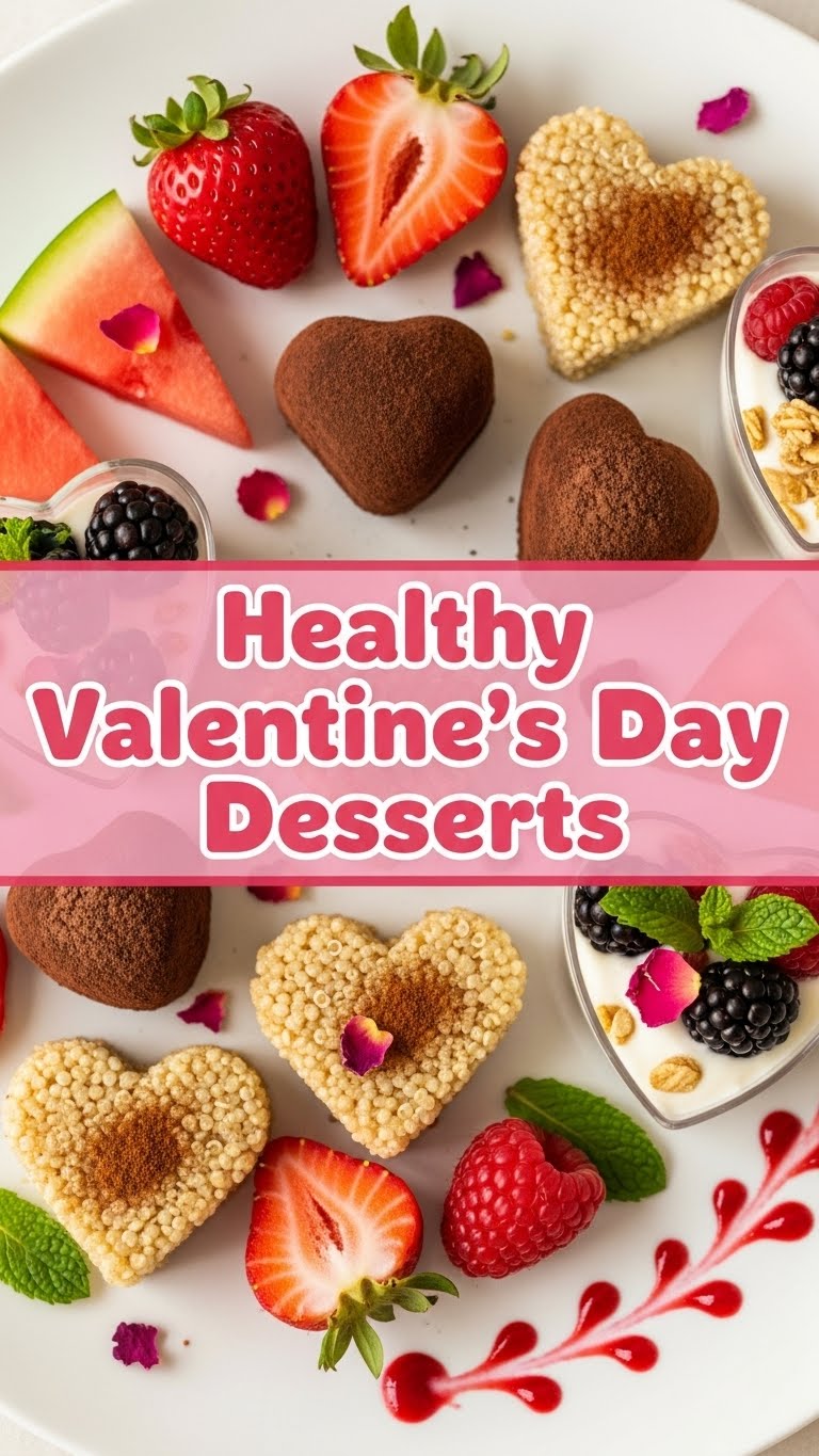 Healthy Valentineâ€™S Day Desserts