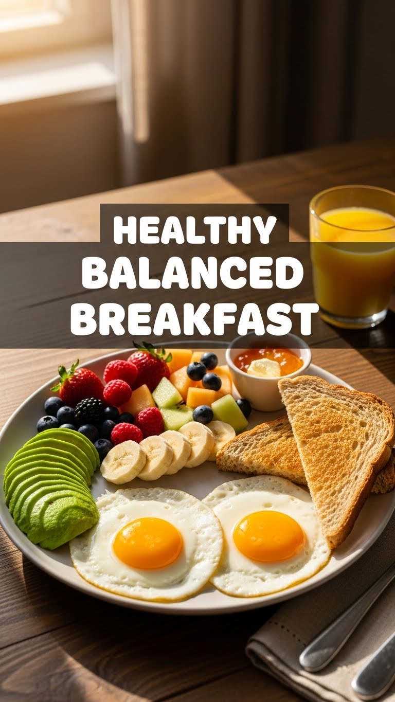 Healthy Balanced Breakfast