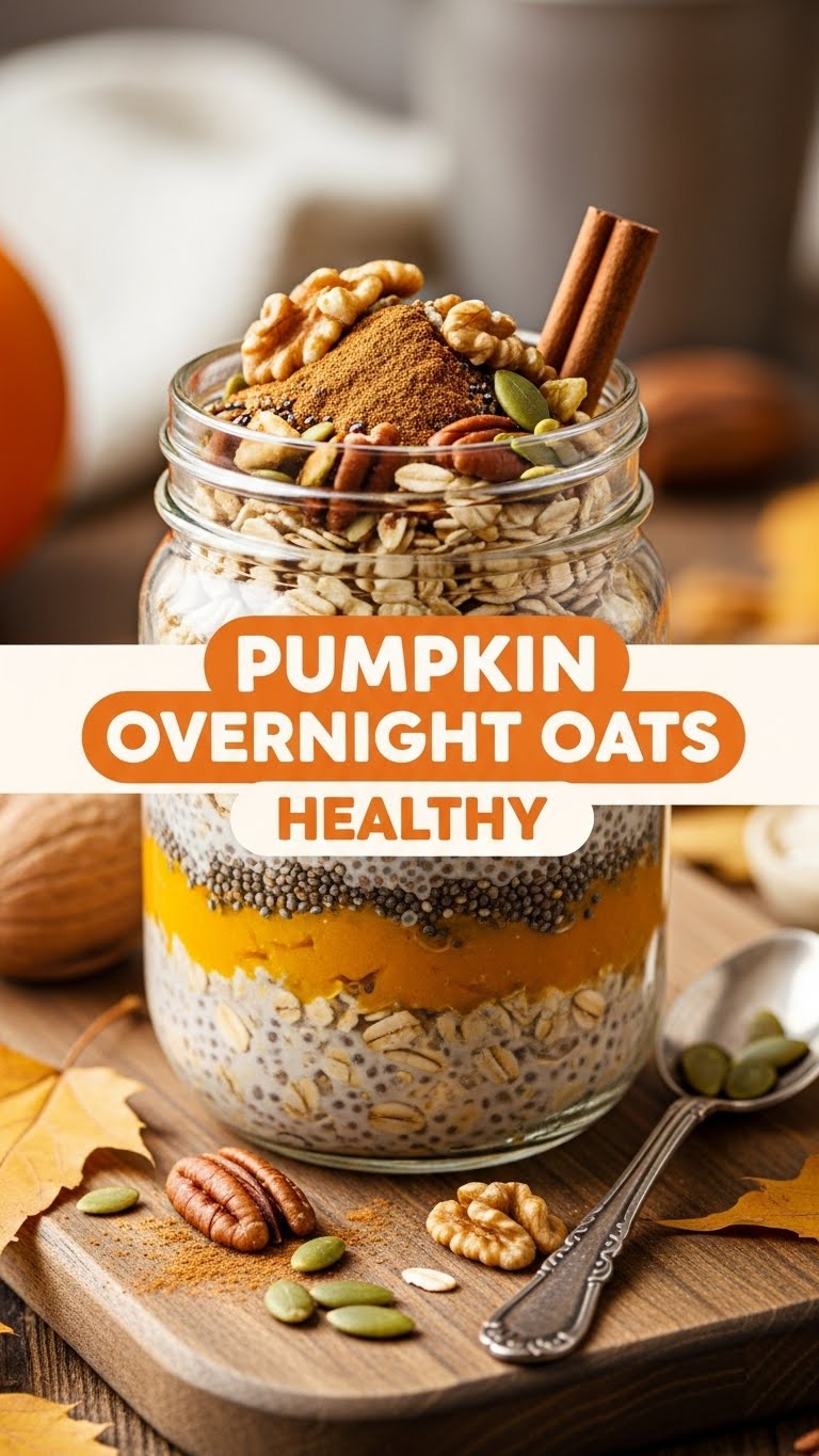 Pumpkin Overnight Oats Healthy