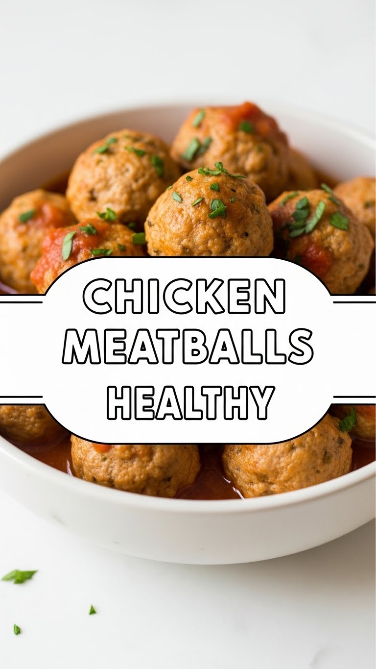 Chicken Meatballs Healthy