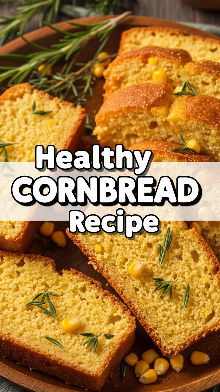 Healthy Cornbread Recipe