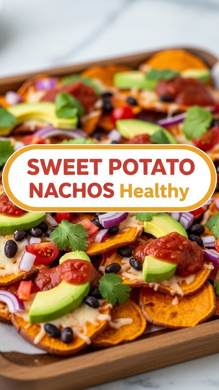 Sweet Potato Nachos Healthy