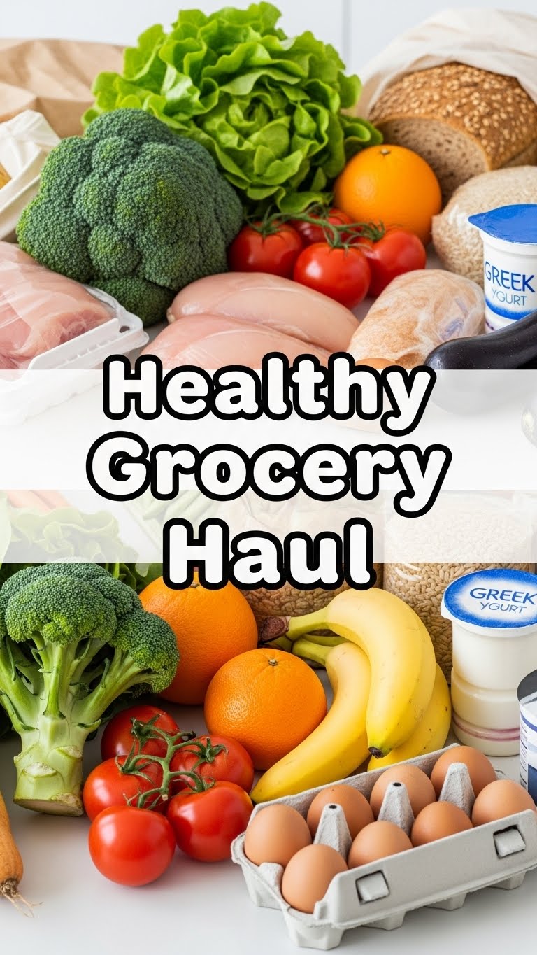 Healthy Grocery Haul