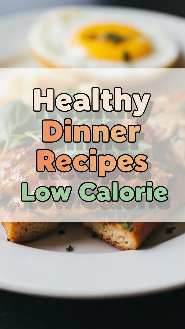 Healthy Dinner Recipes Low Calorie