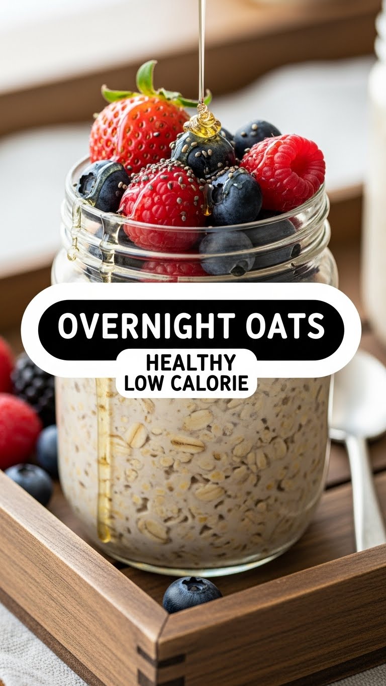 Overnight Oats Healthy Low Calorie