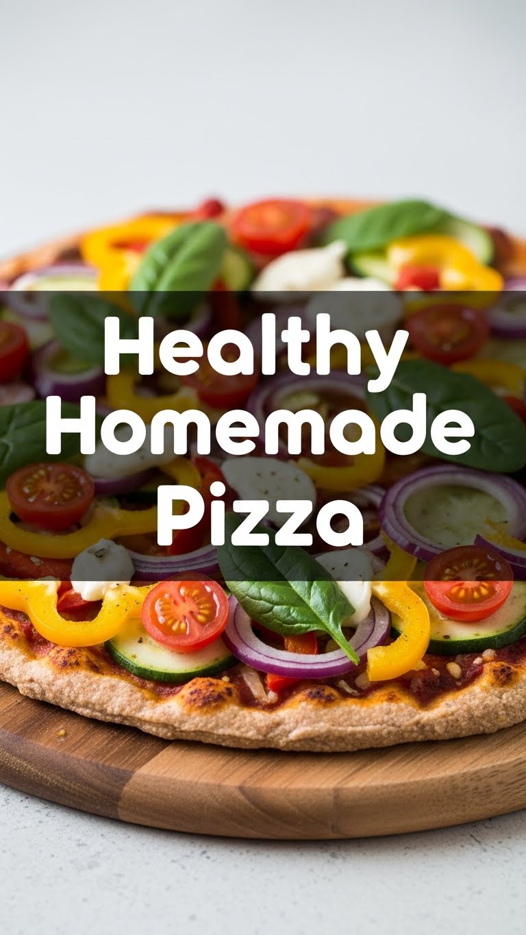 Healthy Homemade Pizza