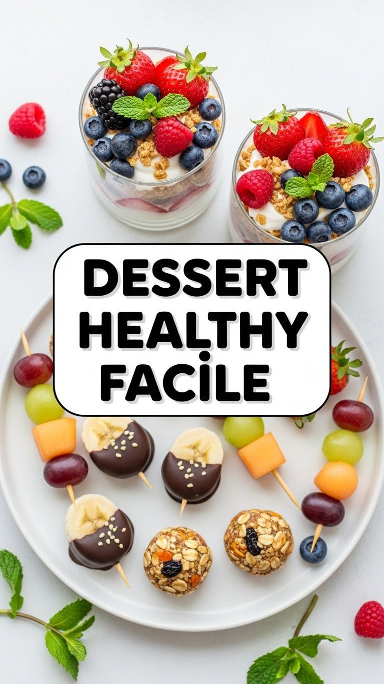Dessert Healthy Facile