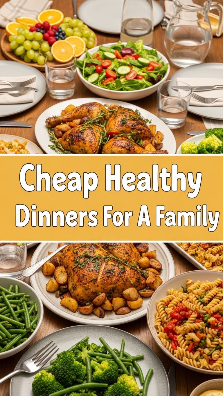 Cheap Healthy Dinners For A Family
