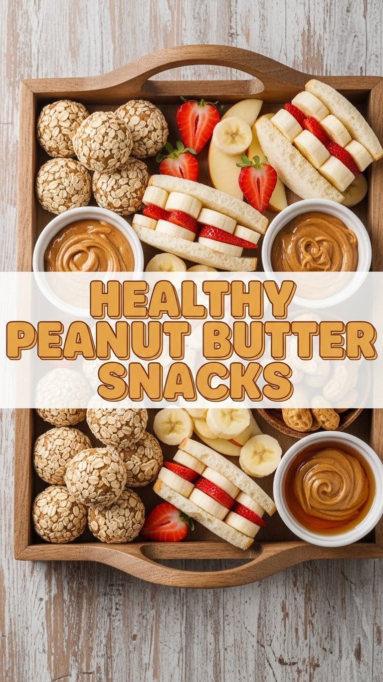 Healthy Peanut Butter Snacks