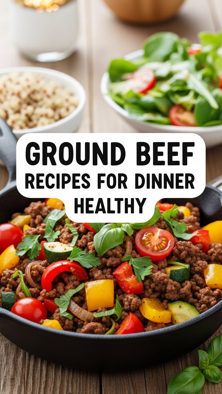 Ground Beef Recipes For Dinner Healthy