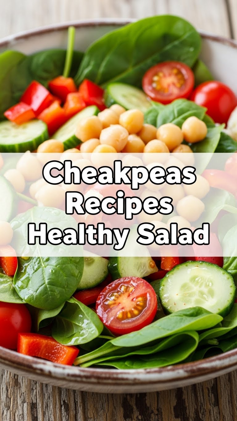 Cheakpeas Recipes Healthy Salad