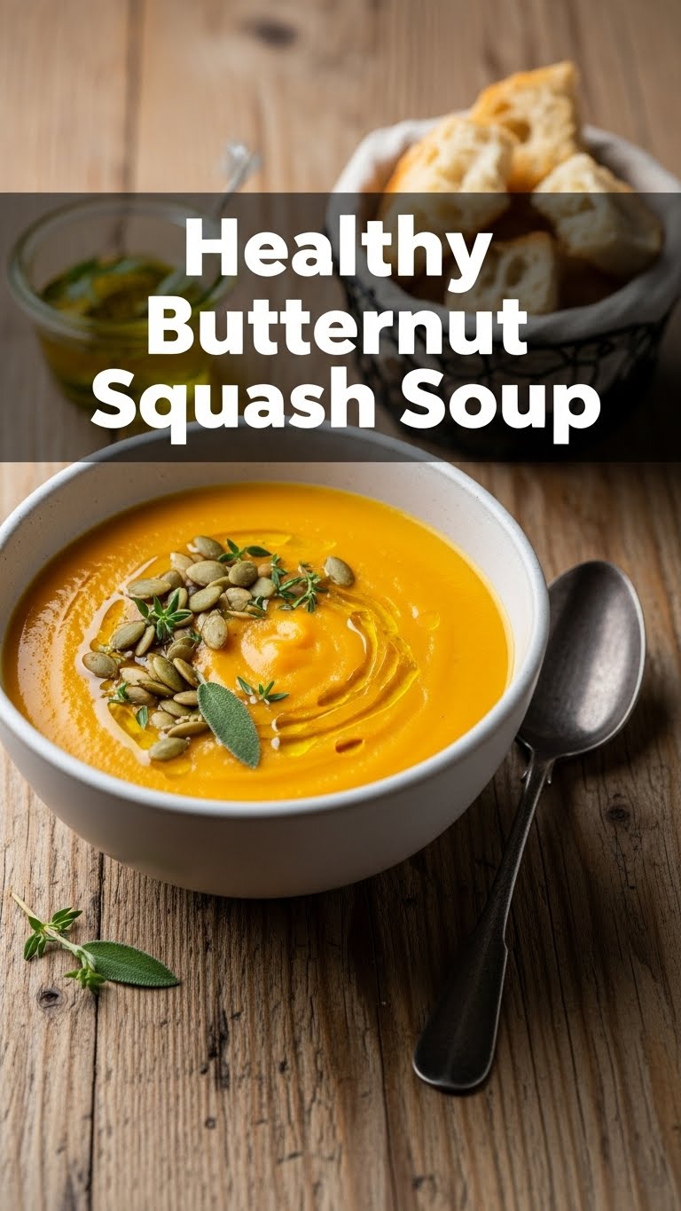 Healthy Butternut Squash Soup