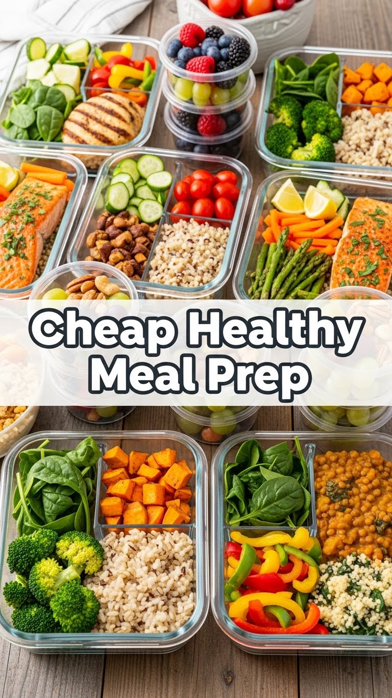 Cheap Healthy Meal Prep