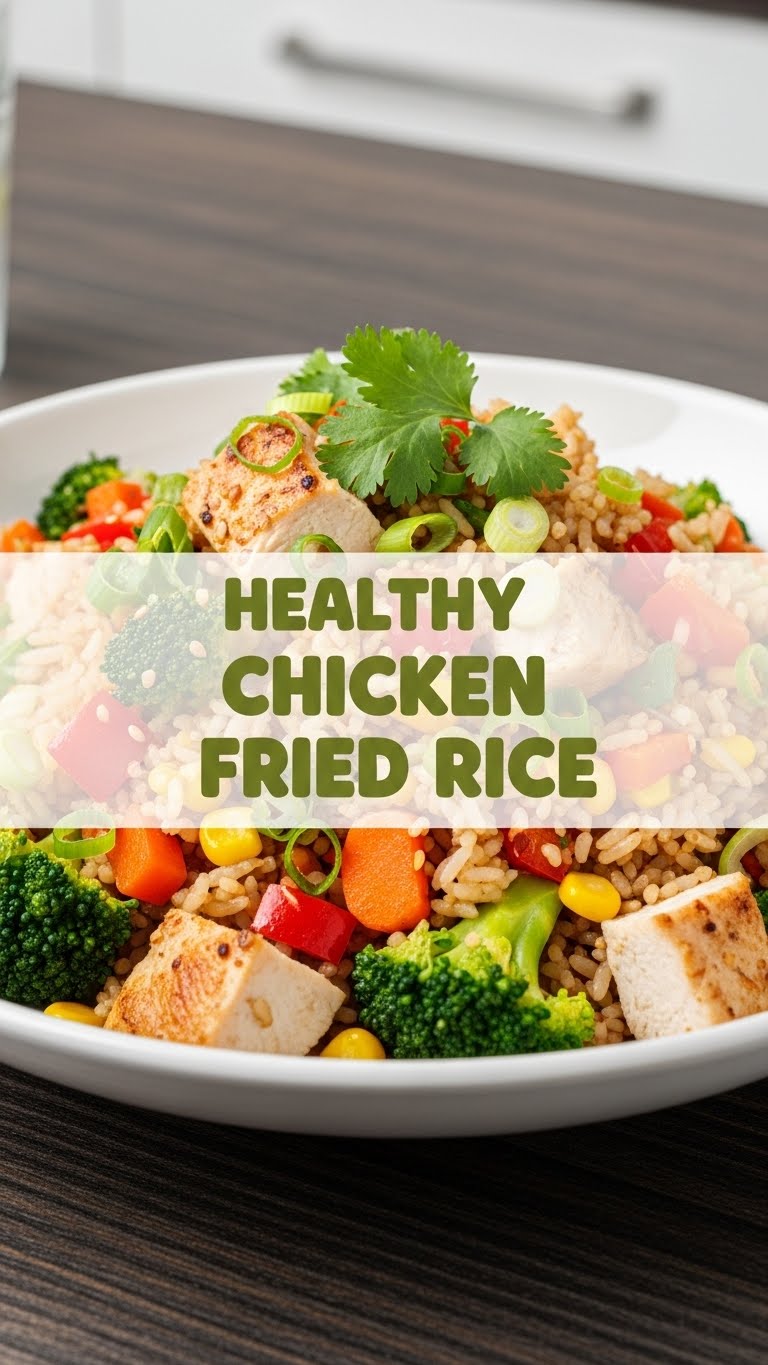 Healthy Chicken Fried Rice