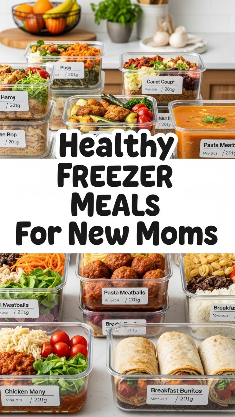 Healthy Freezer Meals For New Moms