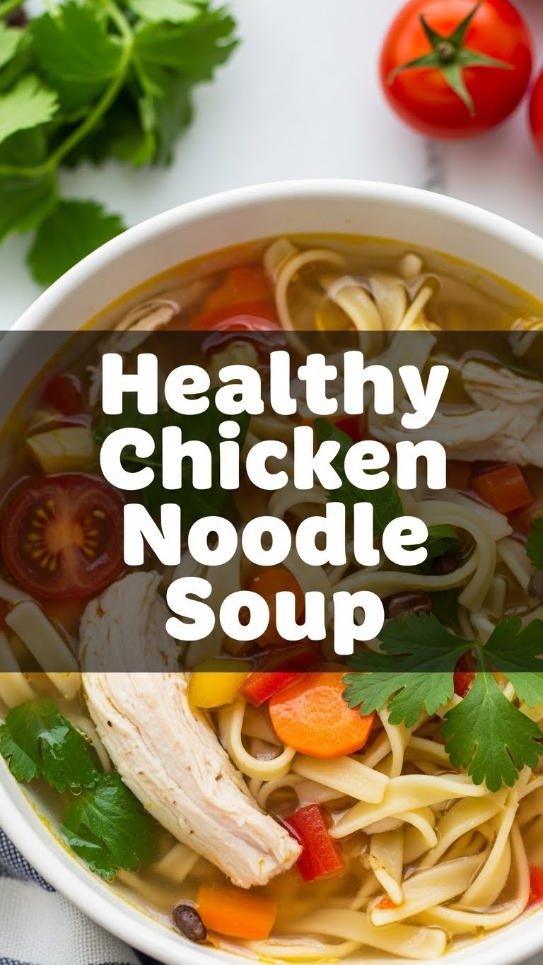 Healthy Chicken Noodle Soup