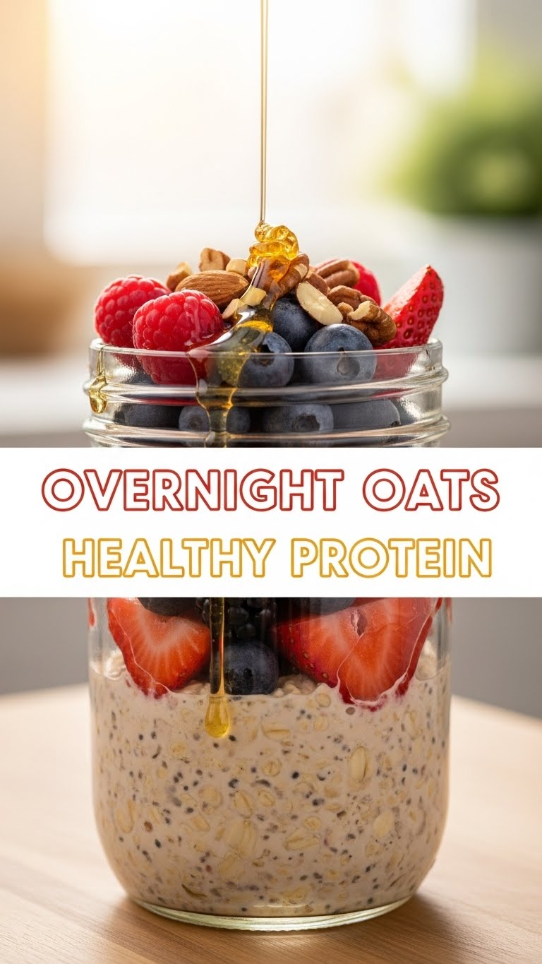 Overnight Oats Healthy Protein